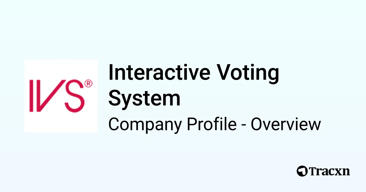 Interactive Voting System - 2026 Company Profile, Team & Competitors ...