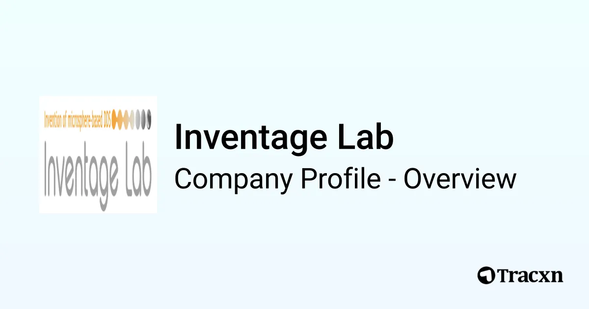 Inventage Lab - 2026 Company Profile, Team, Funding & Competitors - Tracxn
