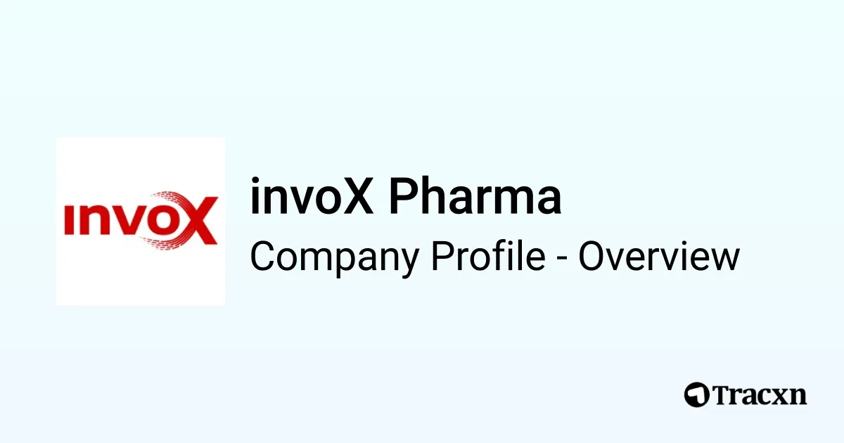 invoX Pharma - 2026 Company Profile, Team, Funding & Competitors - Tracxn