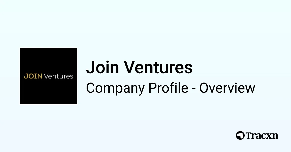 Join Ventures - 2026 Company Profile, Team, Funding, Competitors ...