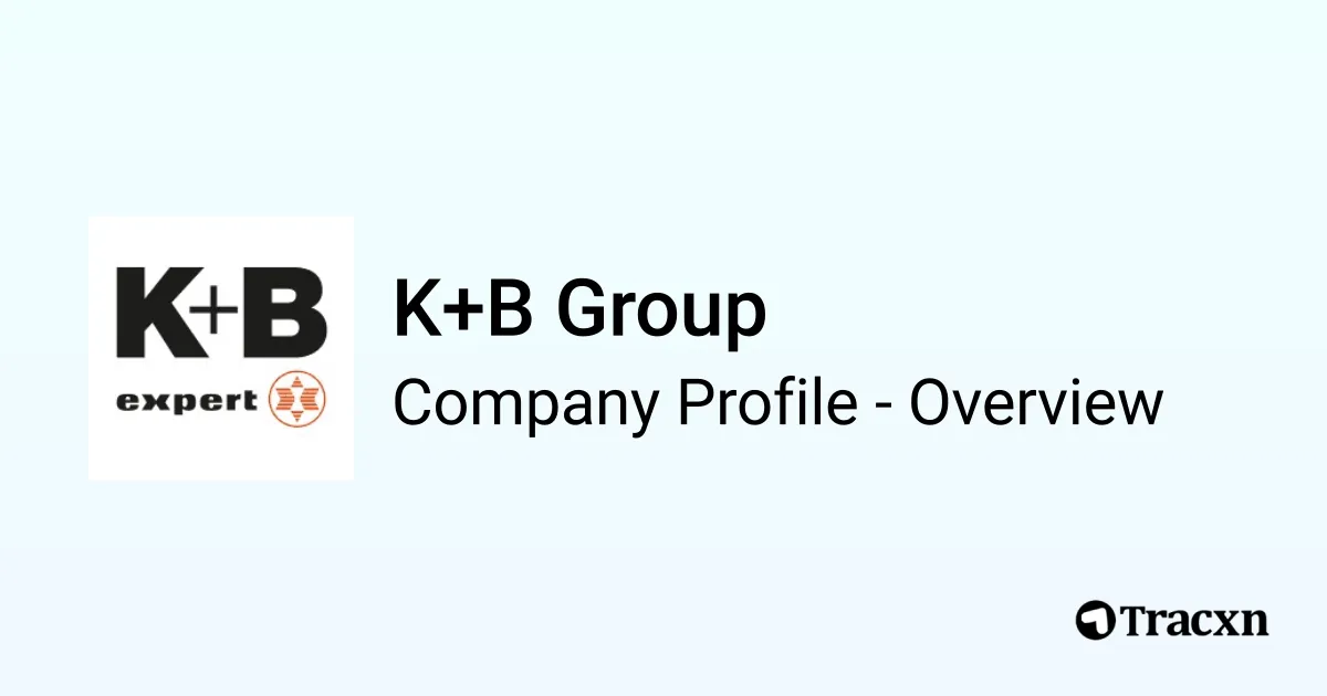 K+B Group - 2026 Company Profile, Funding & Competitors - Tracxn