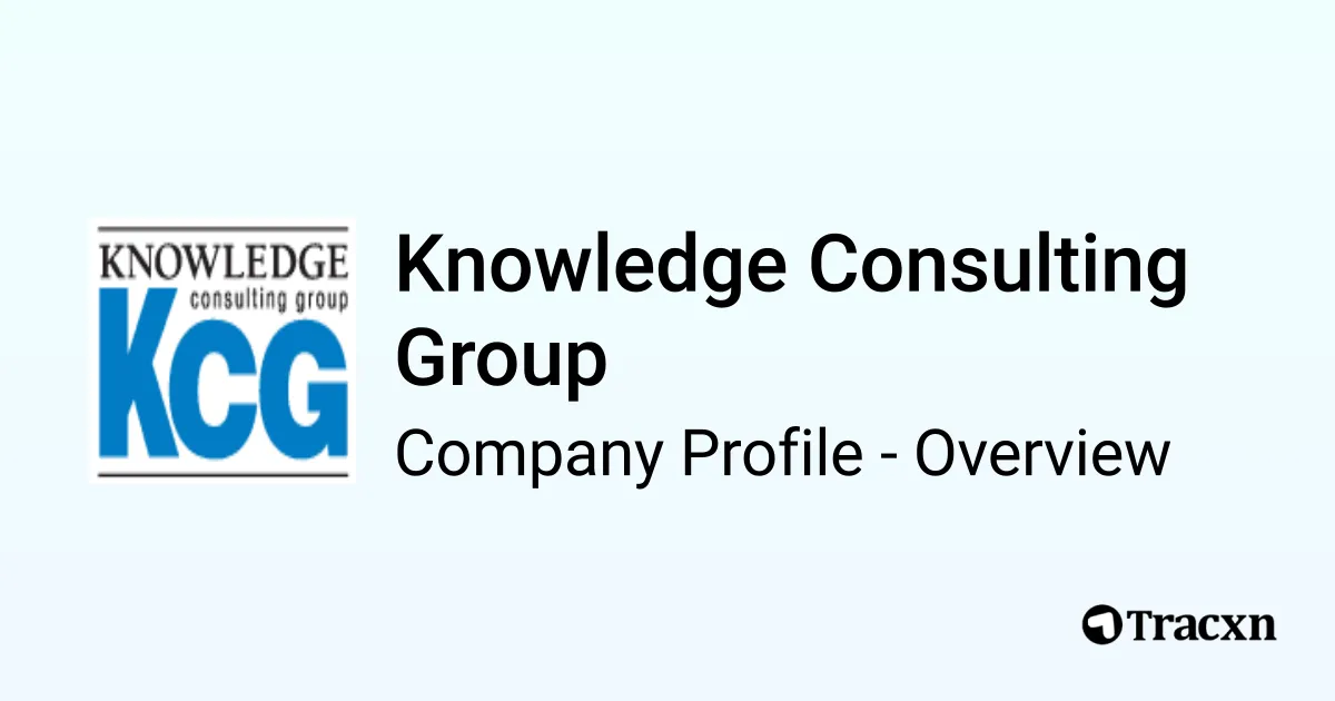 Knowledge Consulting Group - 2026 Company Profile, Team & Competitors ...