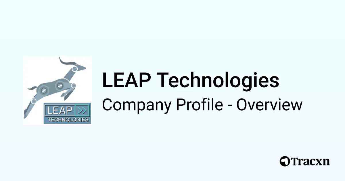 LEAP Technologies - 2026 Company Profile, Team, Funding, Competitors ...