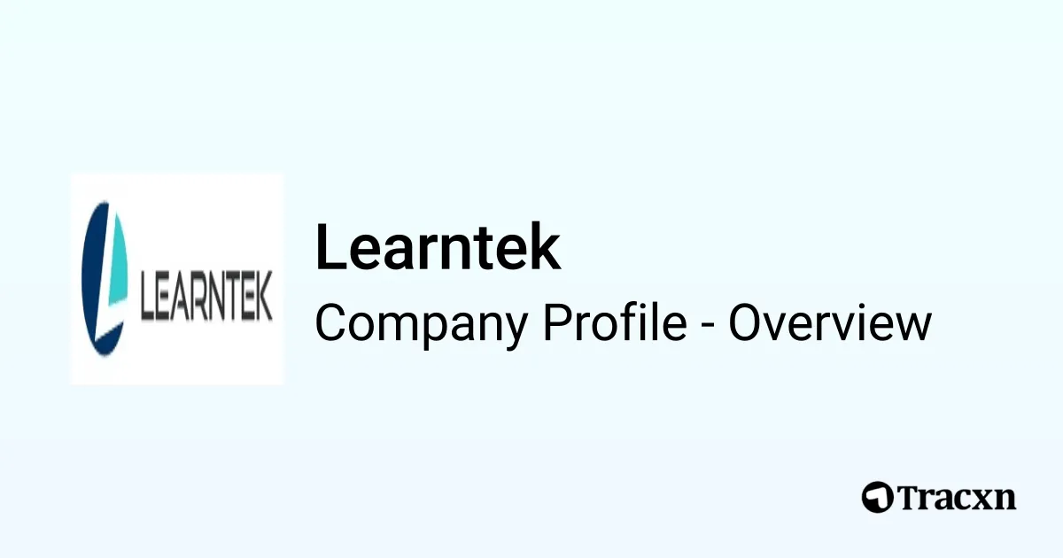 Learntek - 2025 Company Profile, Team & Competitors - Tracxn