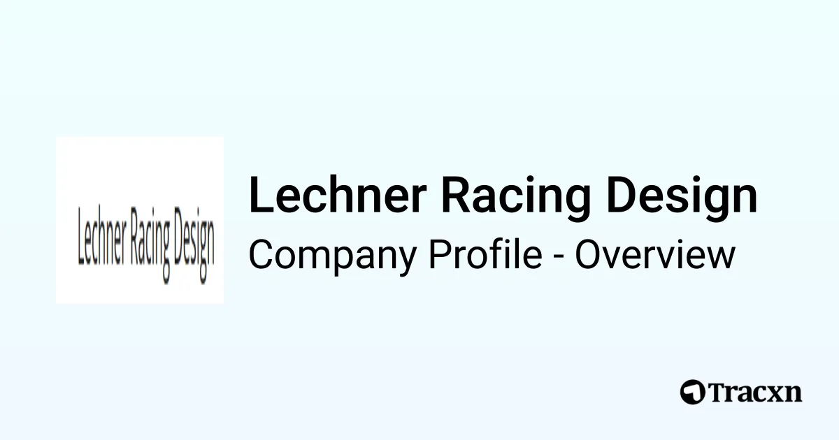 Lechner Racing Logo Lechner Racing Design - 2026 Company Profile & Competitors - Tracxn