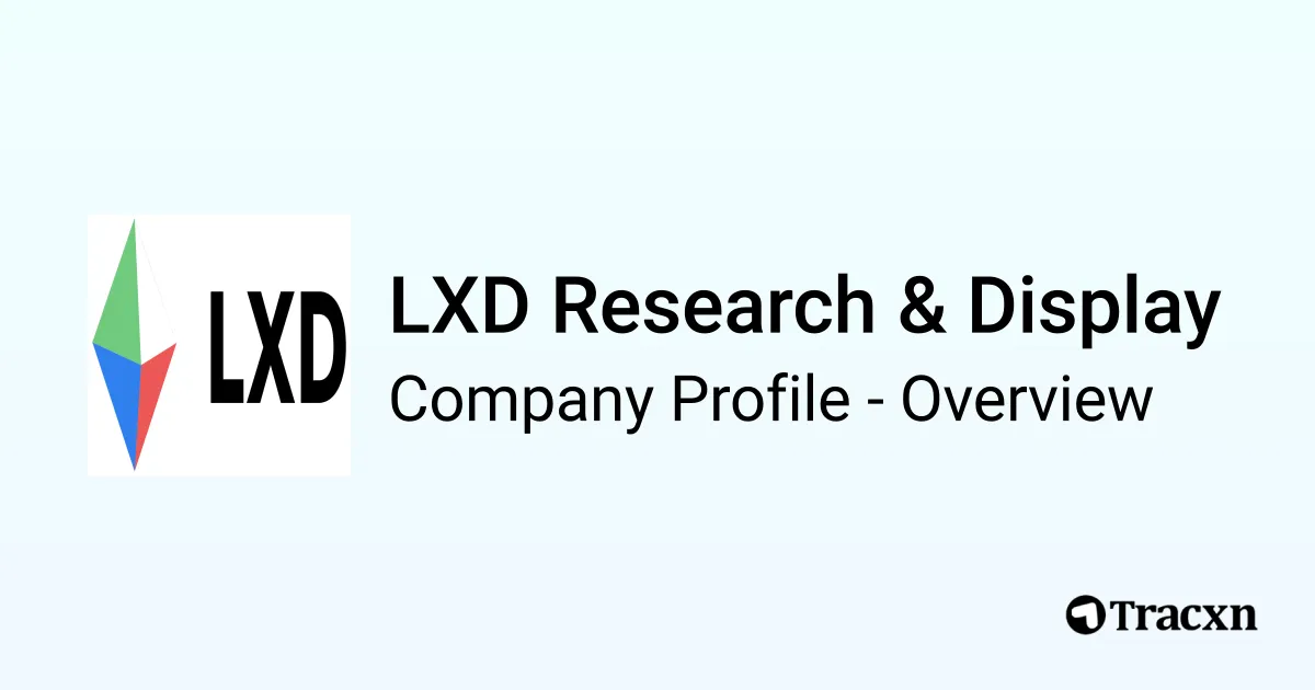 LXD Research & Display - 2026 Company Profile, Team, Funding ...