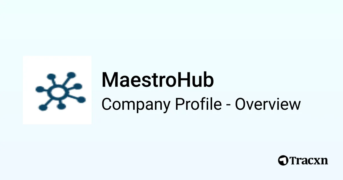 MaestroHub - 2025 Company Profile, Team, Funding & Competitors - Tracxn