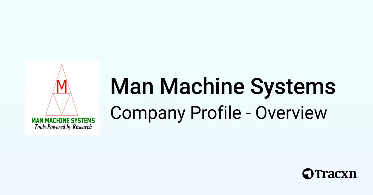 Man Machine Systems - 2025 Company Profile & Competitors - Tracxn