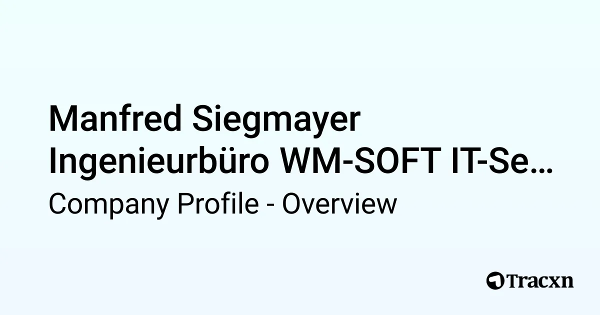 WM-SOFT IT-Service - Großniedesheim
