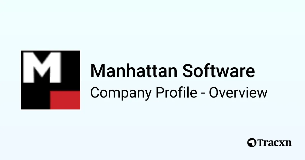 Manhattan Software - 2026 Company Profile & Competitors - Tracxn