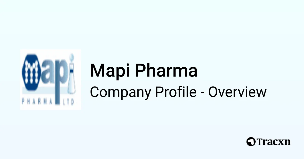 Mapi Pharma - 2025 Company Profile, Team, Funding & Competitors - Tracxn