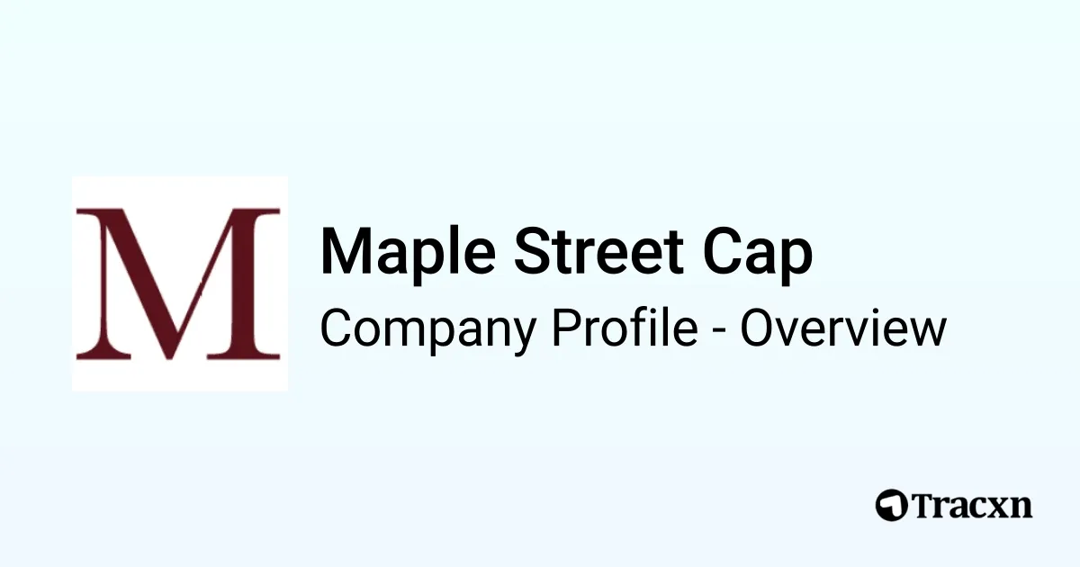 Street Cap Inventor Maple Street Cap - 2026 Company Profile & Competitors - Tracxn