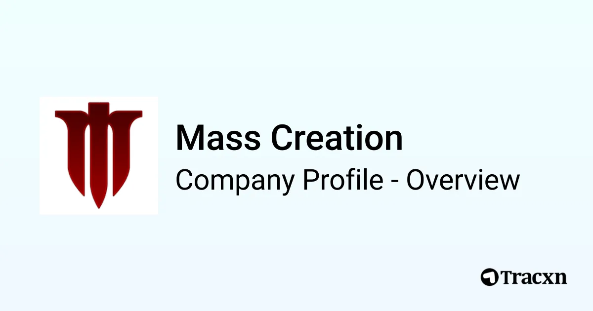 Mass Creation - 2026 Company Profile, Team & Competitors - Tracxn