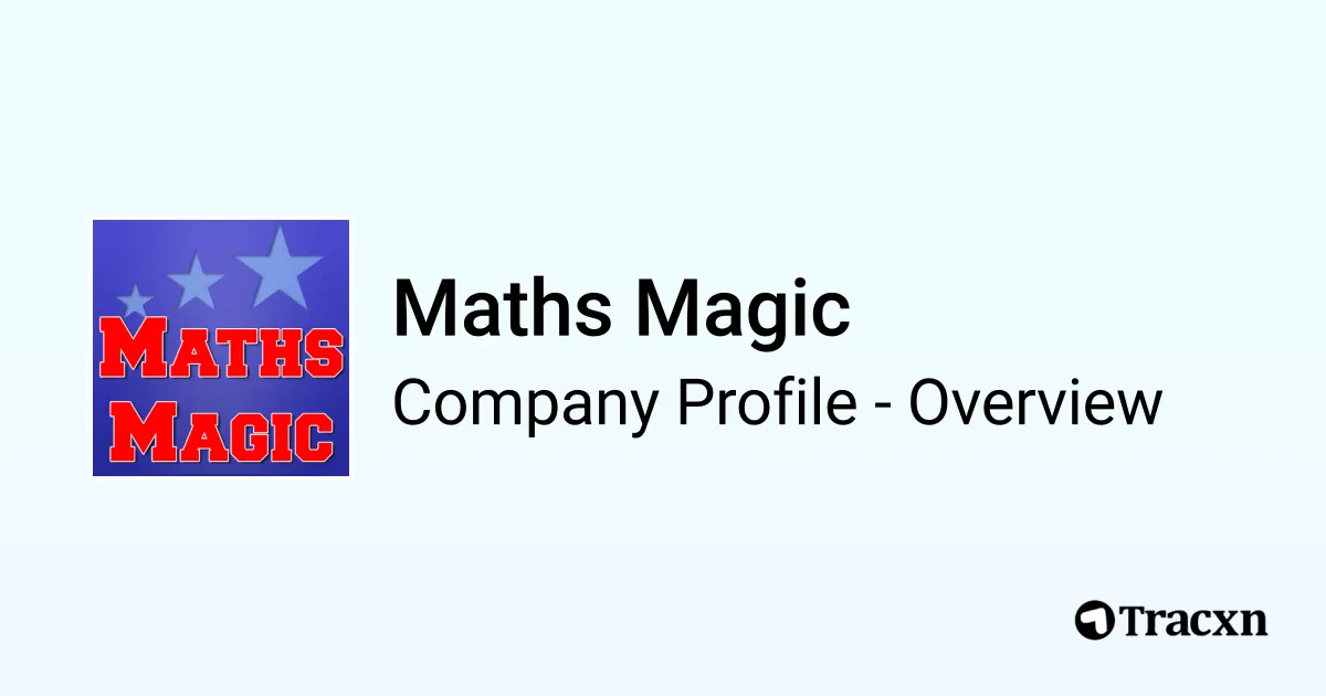 Maths Magic - 2026 Company Profile, Team & Competitors - Tracxn