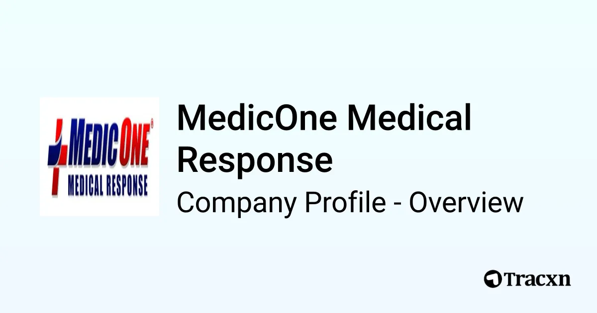 MedicOne Medical Response - 2025 Company Profile, Team & Competitors ...
