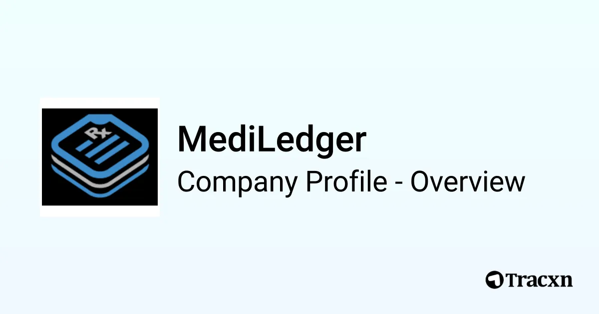 MediLedger - 2026 Company Profile & Competitors - Tracxn