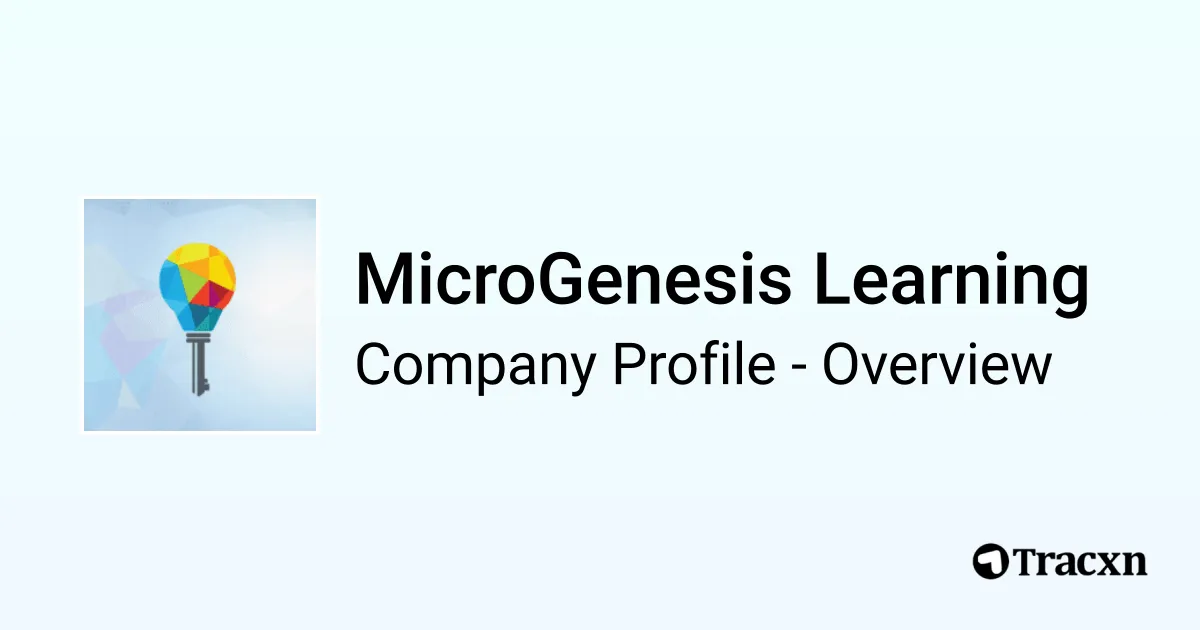 MicroGenesis Learning - 2026 Company Profile, Team, Funding ...
