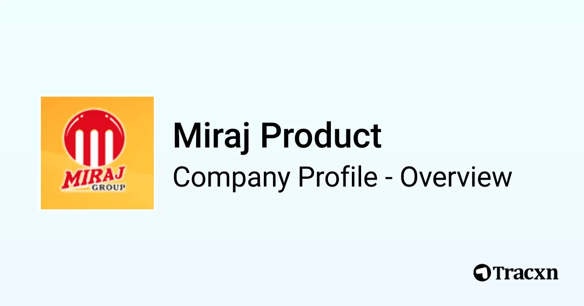 Miraj Product - 2026 Company Profile, Team, Competitors & Financials