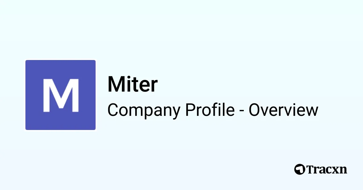 Miter source image associated with the reported financing