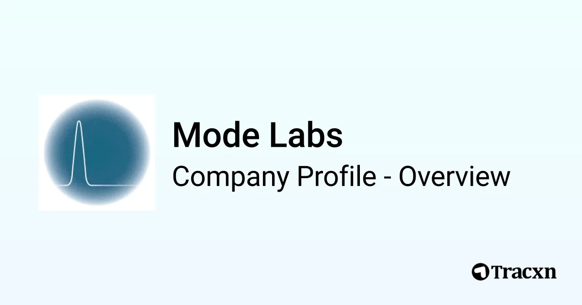 Modse Lab Mode Labs - 2026 Company Profile, Team, Funding & Competitors - Tracxn