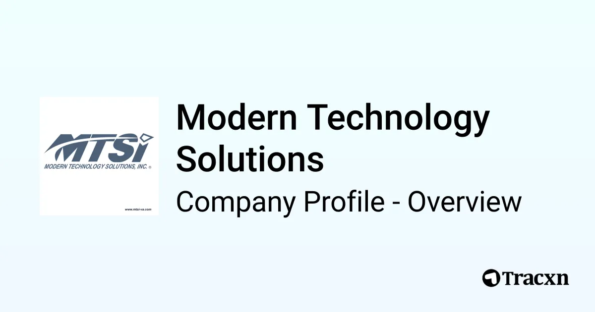 Modern Technology Solutions - 2026 Company Profile, Team & Competitors ...