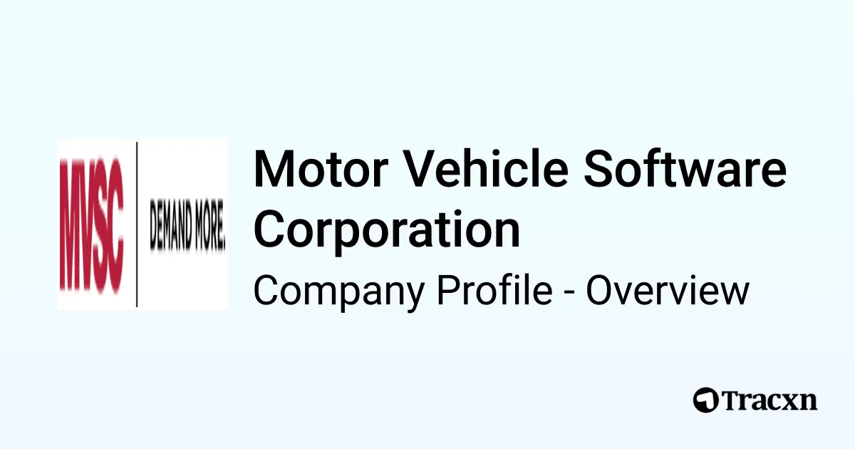 Motor Vehicle Software Corporation office