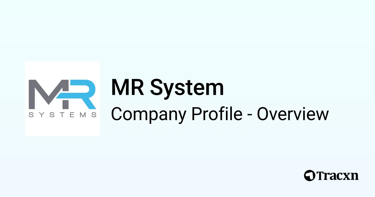 Mr System Icon MR System - 2026 Company Profile, Team & Competitors - Tracxn