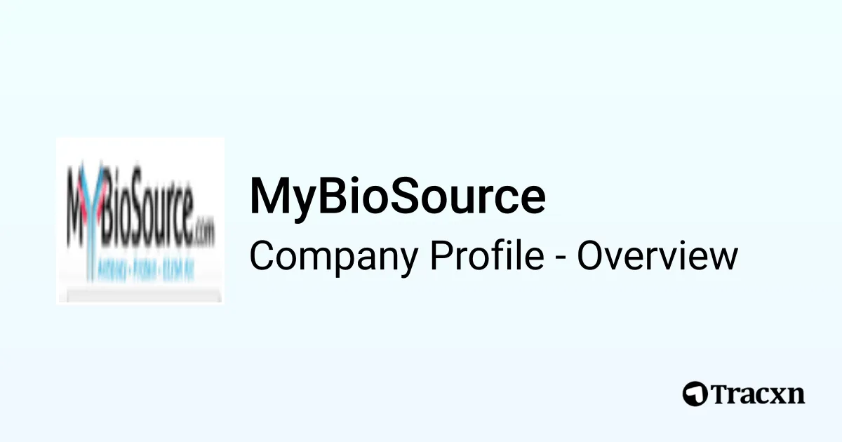 MyBioSource - 2026 Company Profile & Competitors - Tracxn
