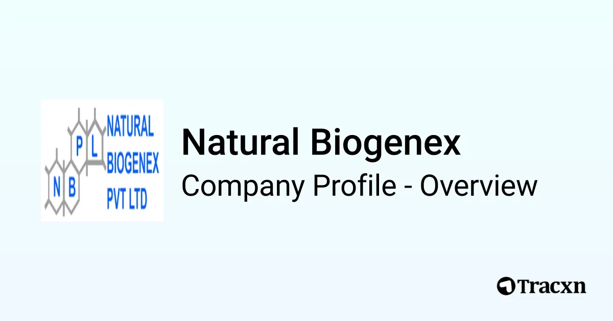 Natural Biogenex - 2025 Company Profile & Competitors - Tracxn