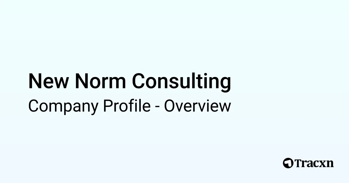 New Norm Consulting - 2026 Company Profile & Competitors - Tracxn
