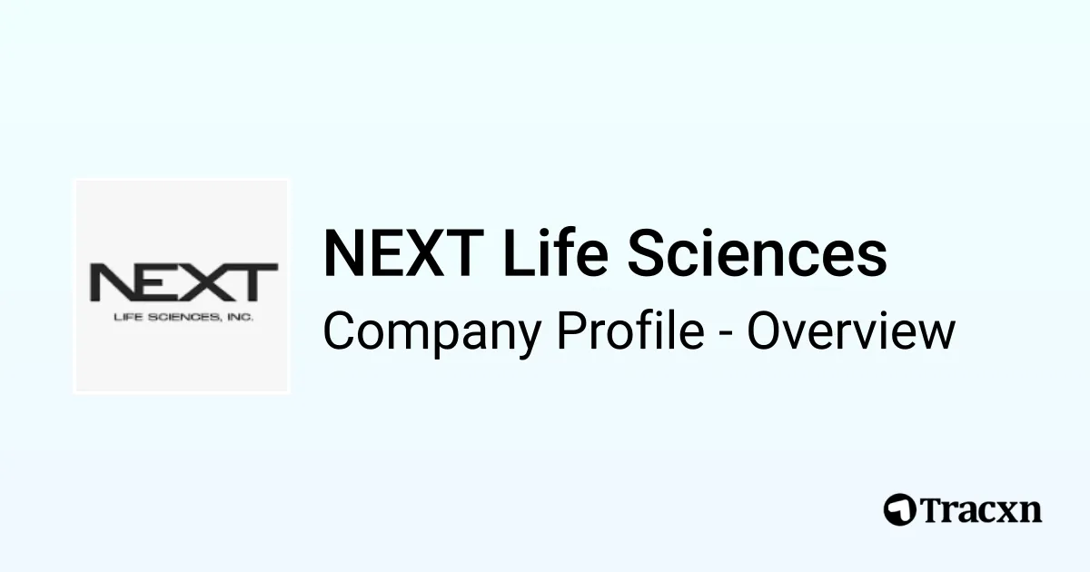 NEXT Life Sciences - 2026 Company Profile, Team, Funding & Competitors ...