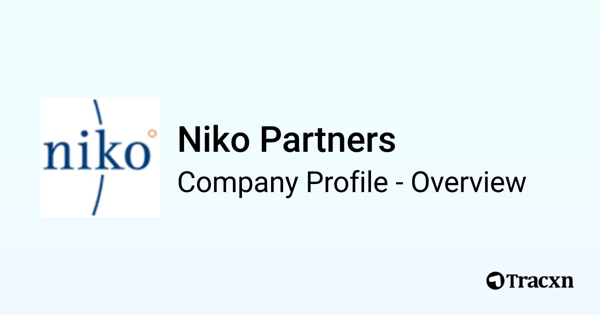 Niko Partners - 2025 Company Profile, Team & Competitors - Tracxn