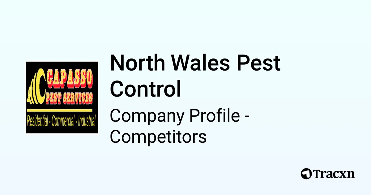 North Wales Pest Control 1825 Competitors and alternatives in Apr