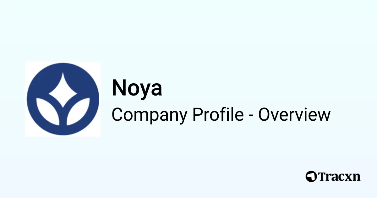 Noya - 2026 Company Profile, Team, Funding & Competitors - Tracxn