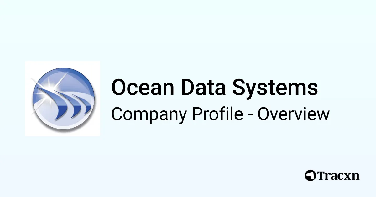 Ocean Data Systems - 2025 Company Profile & Competitors - Tracxn