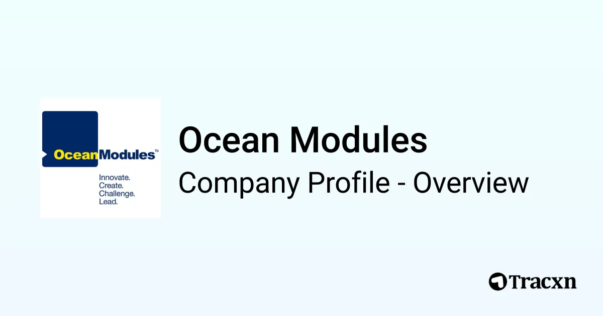 One Ocean Module Ocean Modules - 2026 Company Profile, Team & Competitors - Tracxn