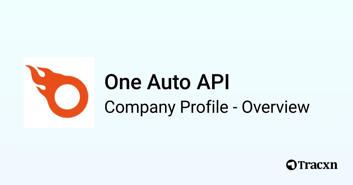 One Auto API - 2026 Company Profile, Team & Competitors - Tracxn