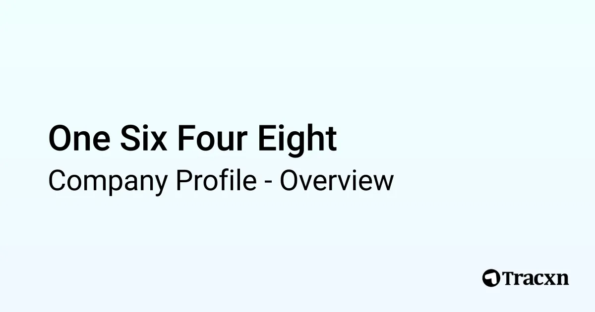 One Six Four Eight - 2026 Company Profile & Competitors - Tracxn