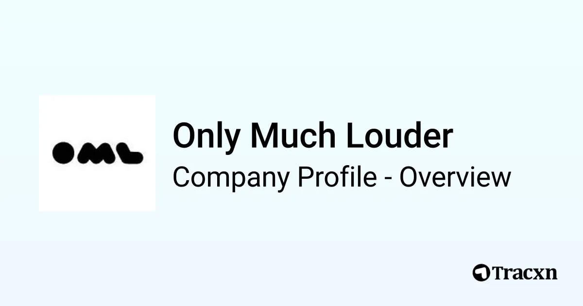 Only Much Louder - 2025 Company Profile, Team, Funding, Competitors