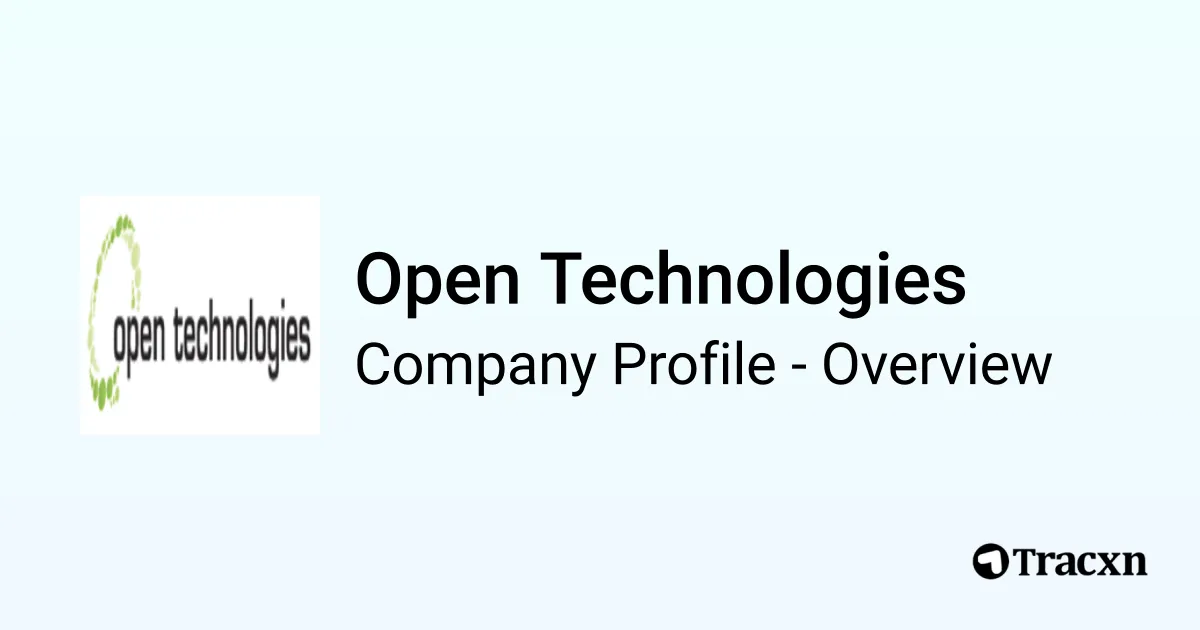 Open Technologies - 2026 Company Profile, Team & Competitors - Tracxn