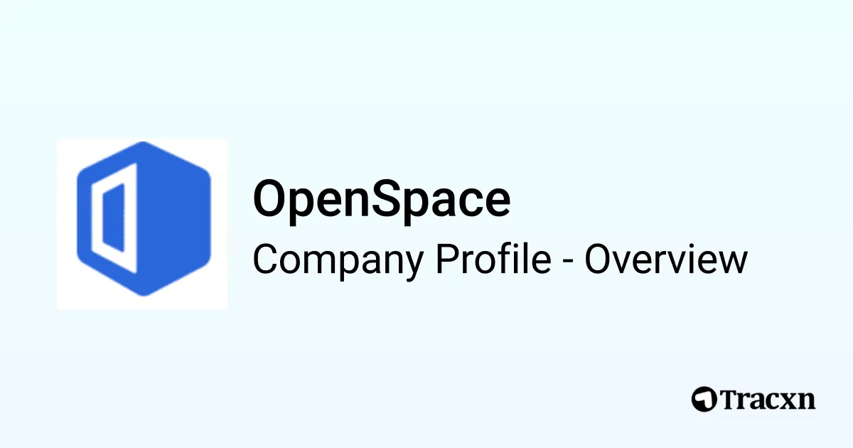 OpenSpace - 2026 Company Profile, Team, Funding & Competitors - Tracxn