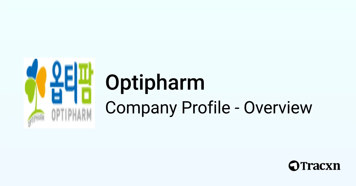 Optipharm - 2026 Company Profile, Team, Funding & Competitors - Tracxn