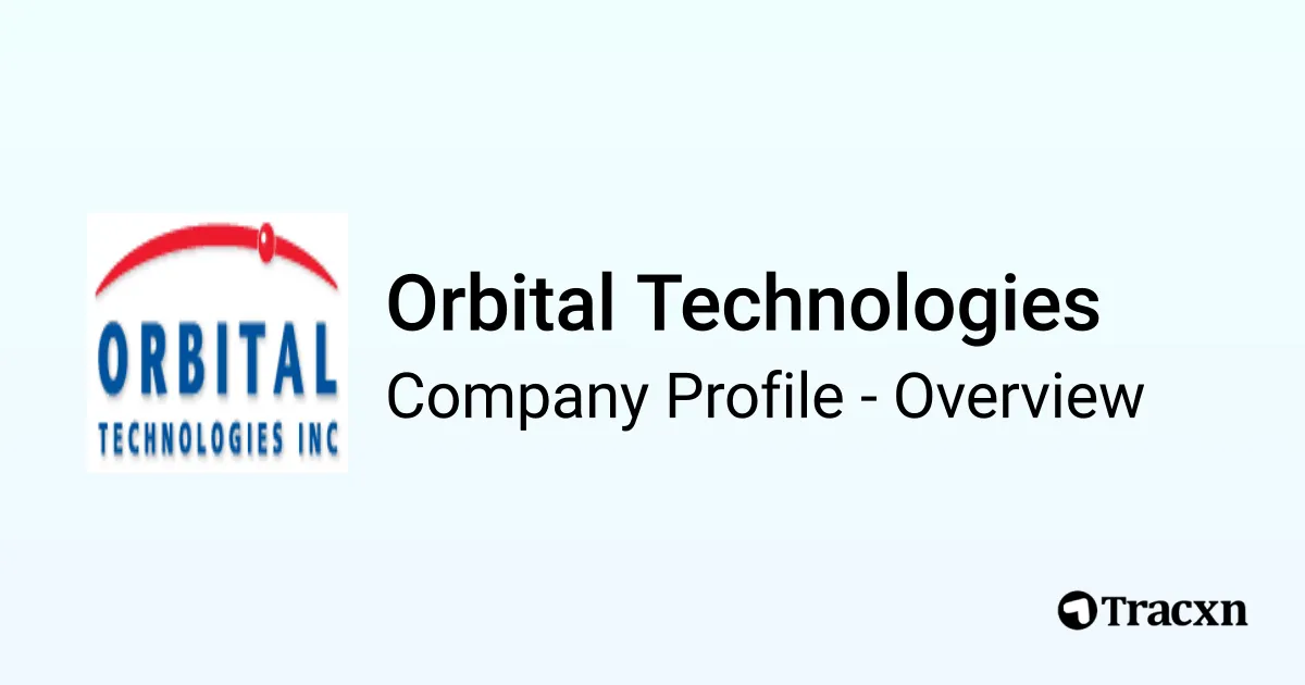 Orbital Technologies - 2025 Company Profile, Funding & Competitors - Tracxn