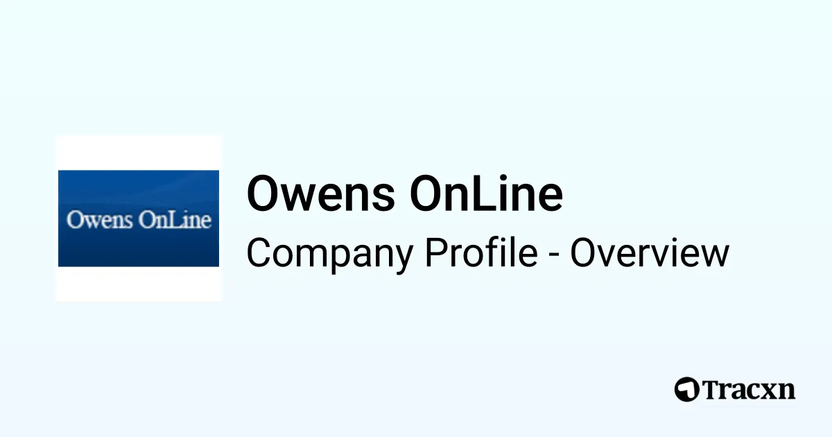 Owens OnLine - 2026 Company Profile, Team & Competitors - Tracxn