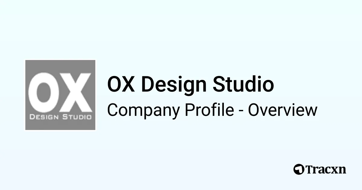 Ox Design OX Design Studio - 2026 Company Profile & Competitors - Tracxn