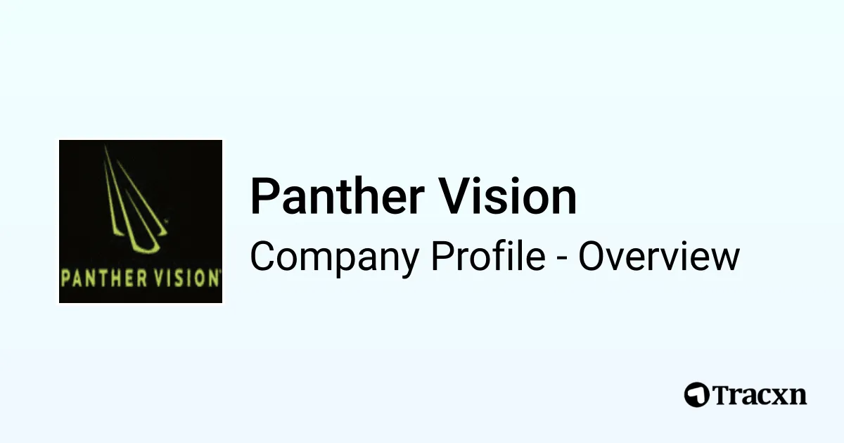 Panther Vision - 2026 Company Profile, Team, Competitors & Financials ...