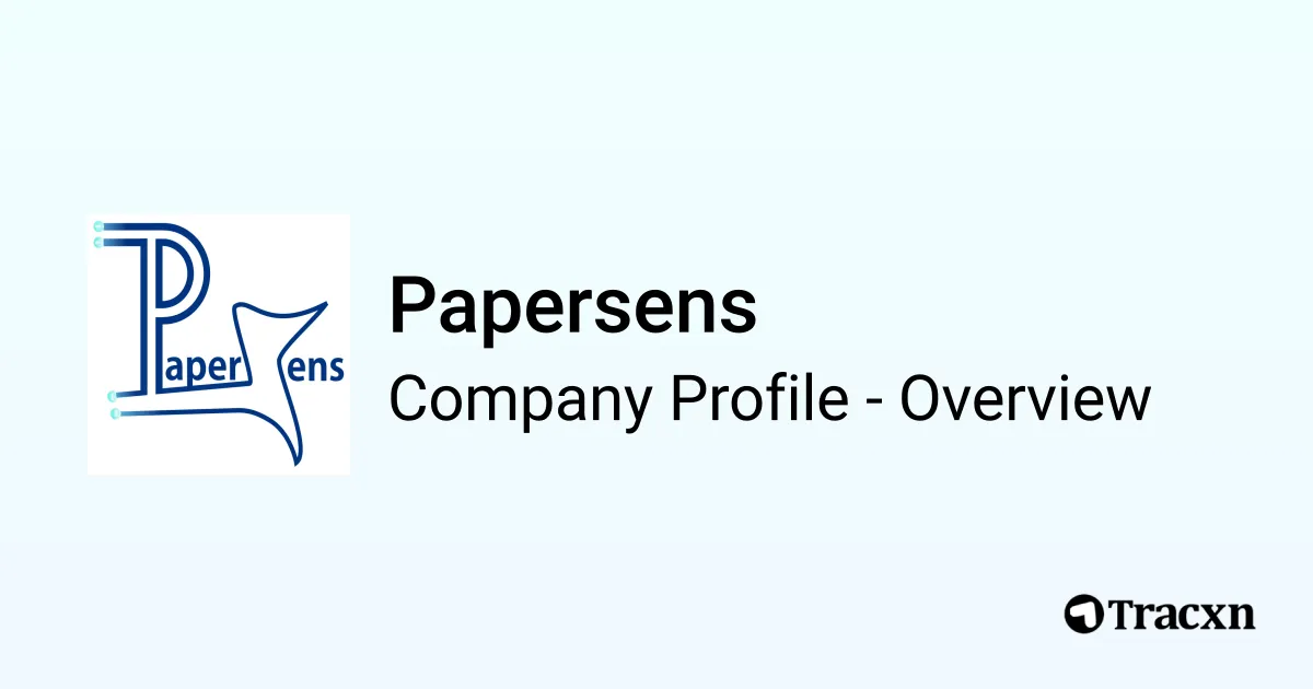 Paper Sense Papersens - 2026 Company Profile, Team, Funding, Competitors ...