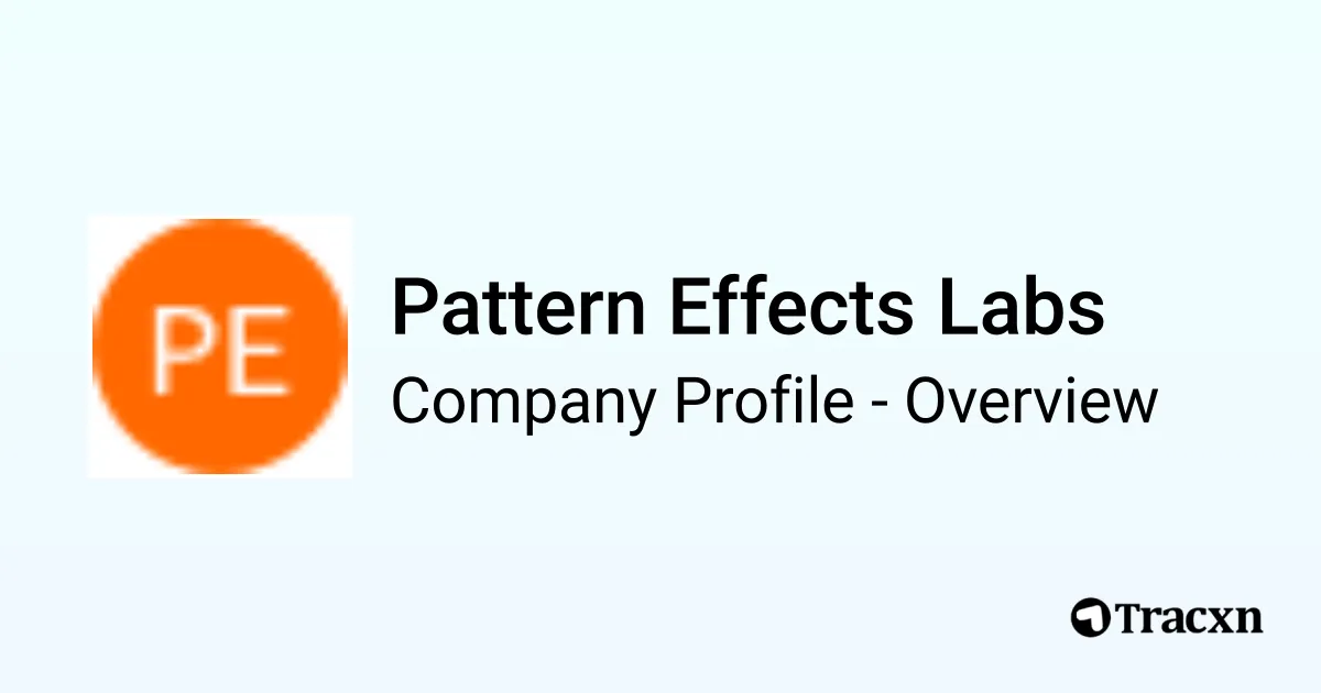 Pattern Effects Labs - 2025 Company Profile, Team, Funding, Competitors ...
