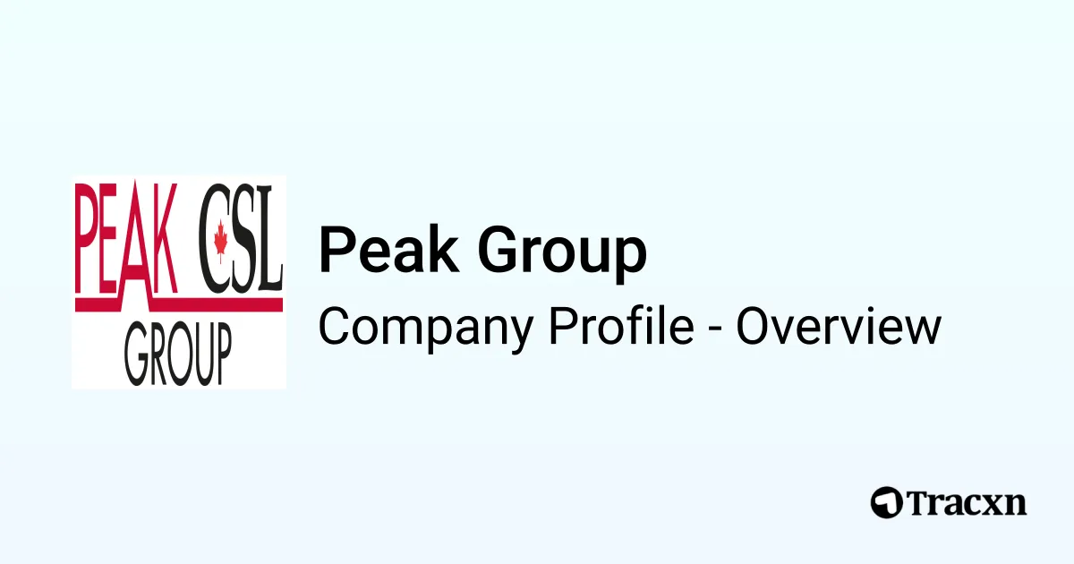 Peak Group - 2026 Company Profile, Team & Funding - Tracxn