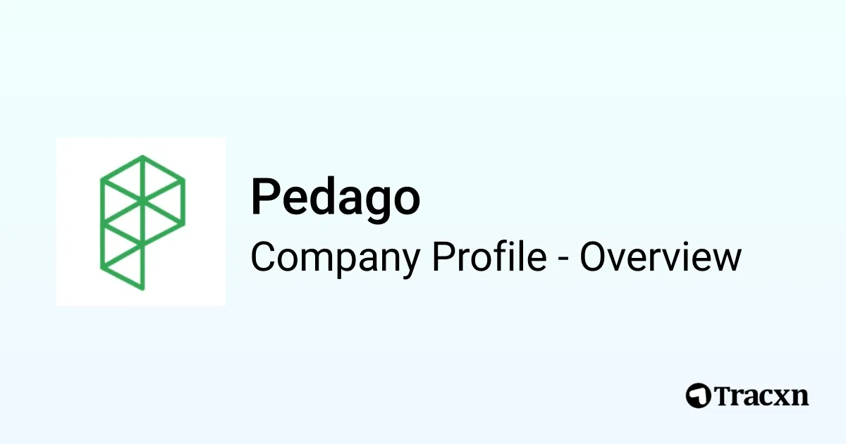Pedago - 2025 Company Profile, Team, Funding & Competitors - Tracxn